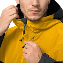 Jack Wolfskin hiking jacket Peak (very waterproof, windproof, PFC-free) phantom grey/yellow men